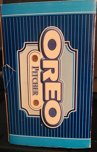 Vintage New Nabisco Classics Collection Oreo Cookie Pitcher/Milk Jug with Box - Picture 2 of 7