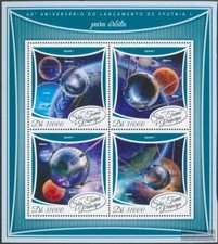 Sao Tome e Principe 7478-7481 Feuille miniature neuf avec gomme originale 2017 s