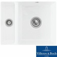 Villeroy & Boch Subway XU 1.5 White Ceramic Undermount Sink LHSB - NO WASTE