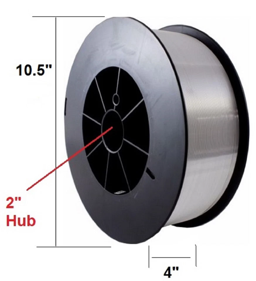 Провод сварочный газовый экранированный Flux Core 71T1-1M/1C 0,045 дюйма катушка 33 фунта - Изображение 2 из 2