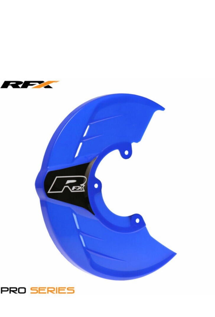 RFX Pro Disc and Caliper Guard (Blue) Universal to fit RFX disc guard mounts