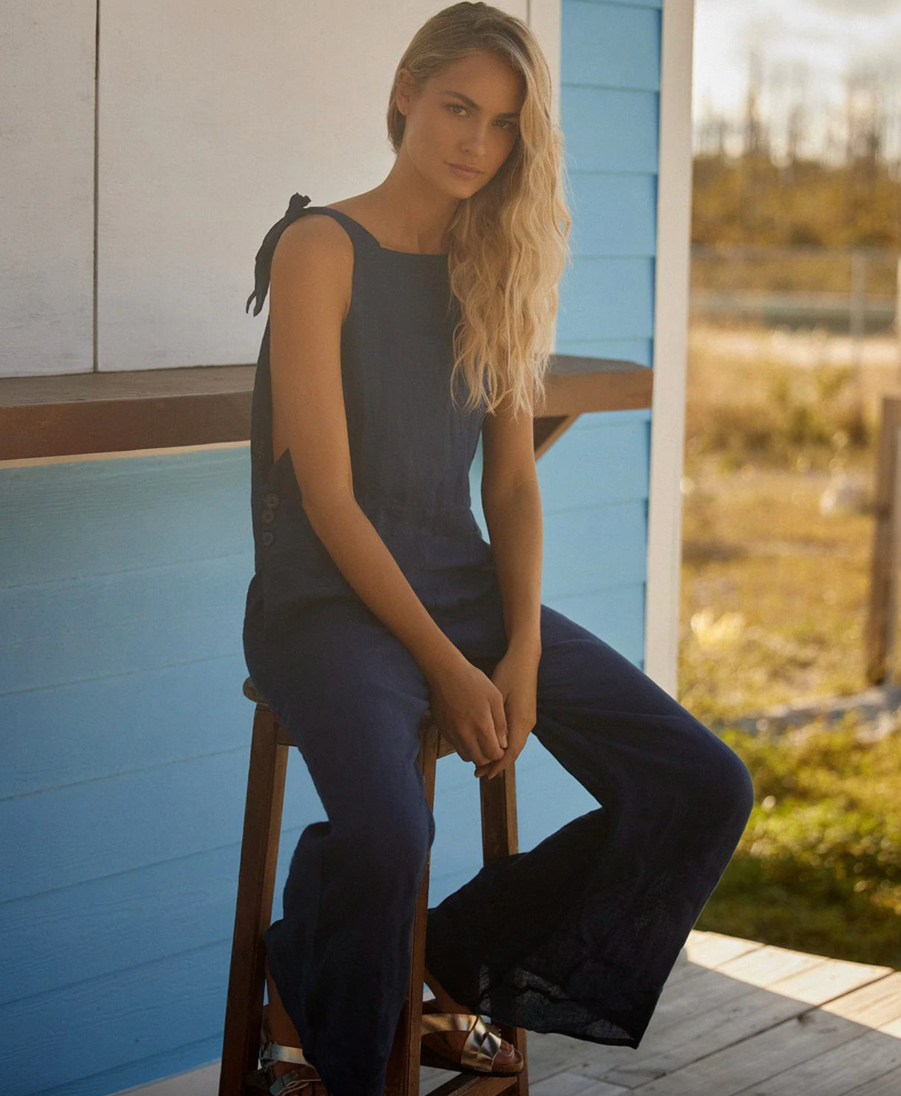 Женский комбинезон Jess Swim Women Neptune из льняной смеси Jess, размер M/L, NWT 164$