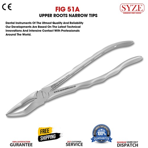 Pinzas de extracción dental alicates quirúrgicos de raíz luxantes instrumentos de cirugía oral - Imagen 18 de 27