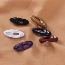 12 PCS Fashion Brooches Safety Pins Women Fixed Scarf Hijab Muslim Accessories