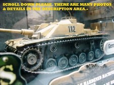 EXTRA RARE Sturmgeschutz StuG III Ausf G Anzio 81006 BNIB 1:32 Forces of Valor