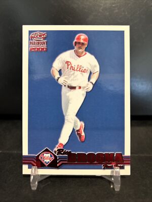 2000 Pacific Paramount Ruby Red Rico Brogna Phillies #177