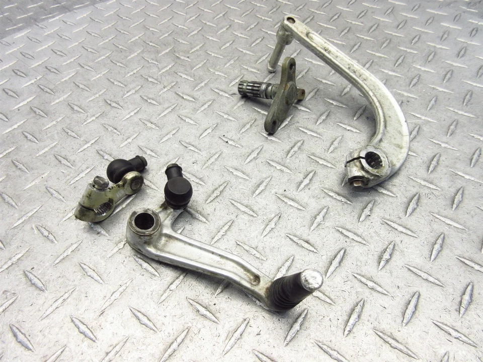 Lote 88-97 Suzuki Katana 600 750 GSX600F 1991 pedal freno palanca de cambios brazo izquierdo Foto 3 de 4