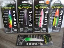 5 Gibbs Delta 4.75" Magnum Stinger Spoons - Trolling Fishing Lure - Lot #2