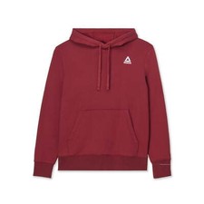 Reebok Men's Red Pullover Long Sleeve Hooded Sweatshirt Fleece Hoodie: L-2XL