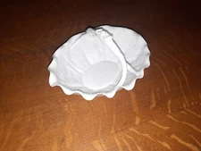 Spode Savoy White 6" x 8" Basket, w/Handle