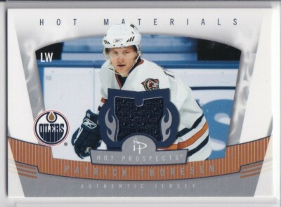 2006-07 Hot Prospects Hot Materials #HMPA Patrick Thoresen JERSEY - OILERS
