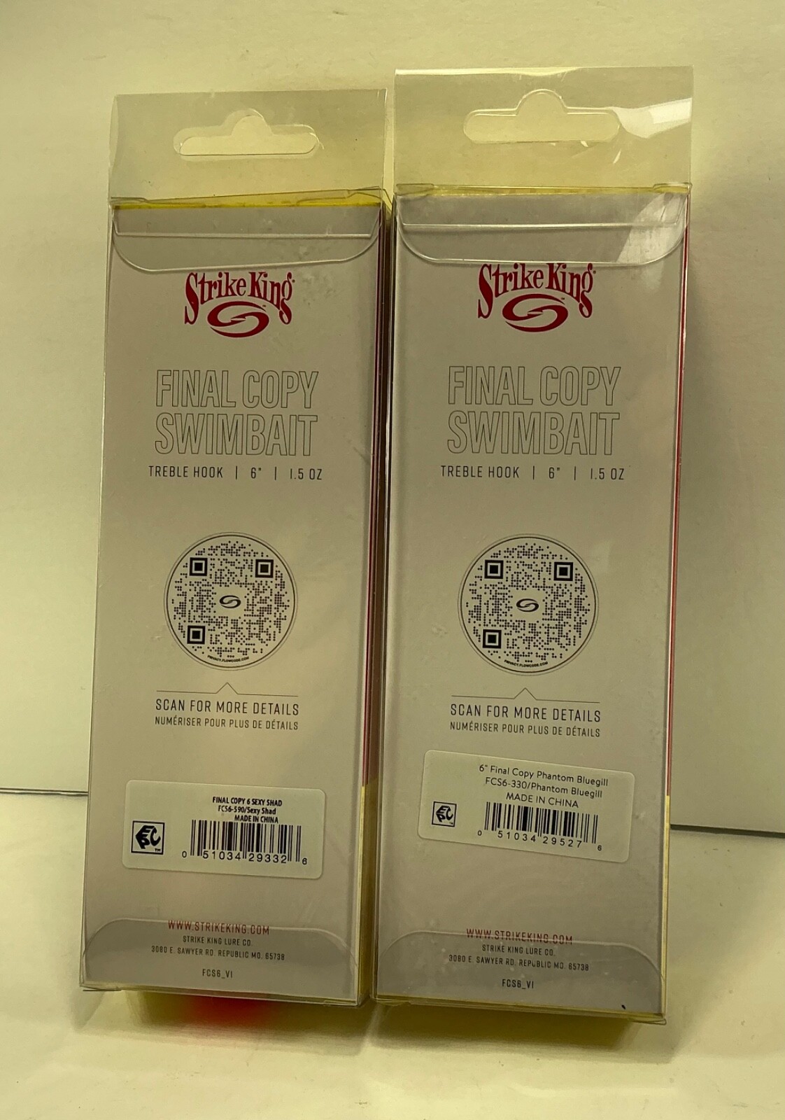 Strike King Final Copy Lures 6" 1.5 oz - Image 2