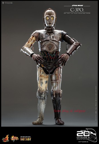 Hot Toys Mms650d46 Star Wars Ii Attack Of The Clones 1/6 C-3po In Stock - Picture 5 of 16