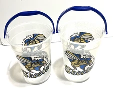 {2} SUGAR LAND SKEETERS Baseball Minor 1992/93 Promo Plastic Ice Bucket {No Lid}