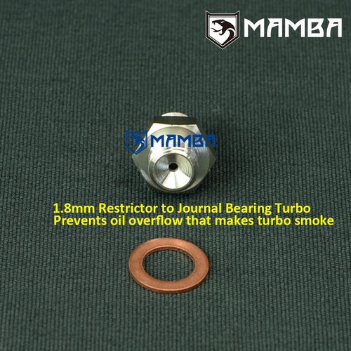 MAMBA Turbo Oil Feed Line Kit For Nissan RD28 Patrol with stock Garrett TB25 - Picture 2 of 3