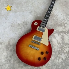 A Solid Body Electric Guitar with Cherry Sunburst Rosewood Fingerboard 6 String