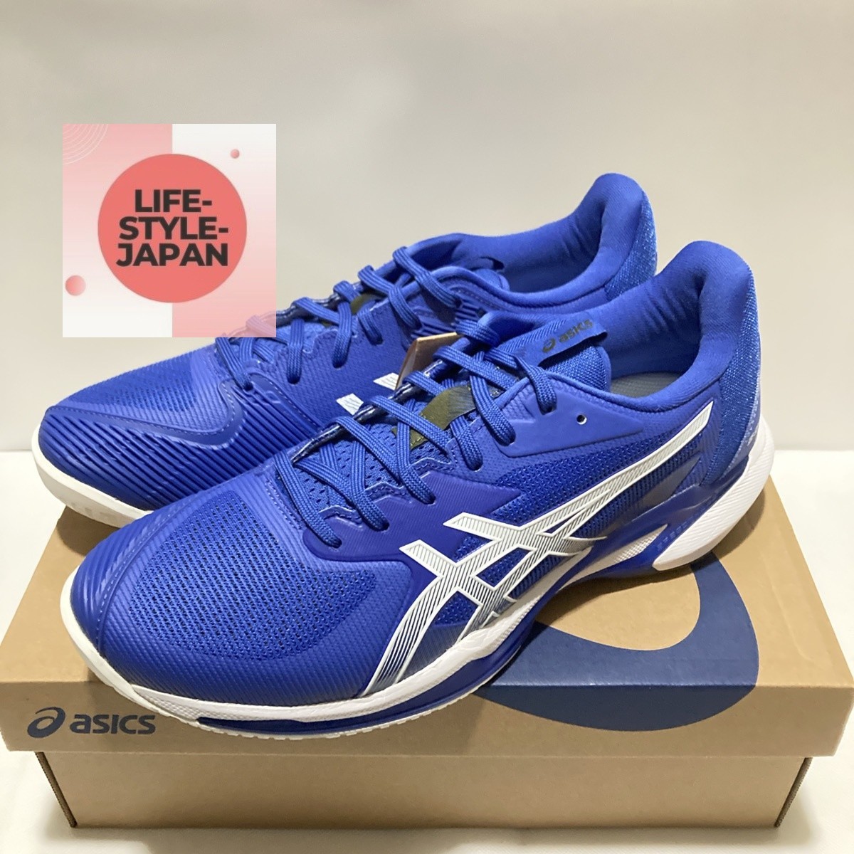 ASICS SOLUTION SPEED FF 3 Standard 1041A438 401 Dark Cobalt/White