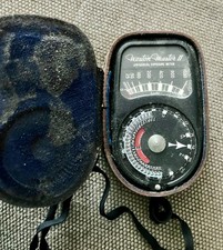 Vintage Weston Master II Universal Exposure Meter Photography Black