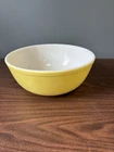 Vintage Pyrex Primary Yellow Mixing Nesting Bowl Large #404 4QT