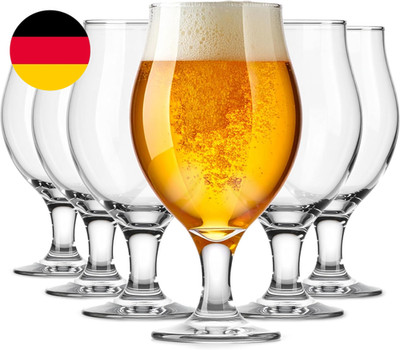 Glasmark KROSNO 1992 Biergläser Biertulpen Set 6 Stück 500 Ml Pils Bierglas Stou