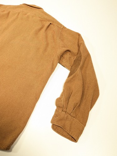 Polo Ralph Lauren Hemd Herren XL Flanell Bowen braun Ellenbogen Patches Hahnentritt - Bild 9 von 11