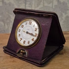 Antique Septima Watch Co TRAVEL ALARM CLOCK SWISS 8 DAYS For Spring Repair. A51