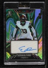 2023 Wildchrome Pro-Look Football WildPaint 3/3 Emmanuel Forbes Auto 5n4
