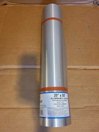 Amerimax Aluminum Flashing Roll 20in. W x 50ft. L - Picture 1 of 5