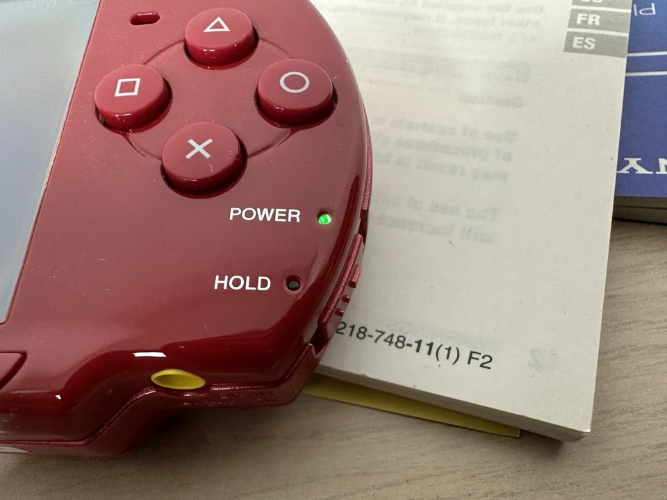 Sony PSP 2000 God of War Limited Edition Red Handheld Console – Tested & Works - Image 2 of 4