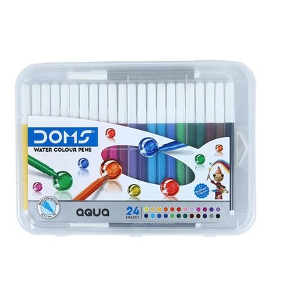 Doms Aqua 24 Shades Watercolour Sketch Pen Set