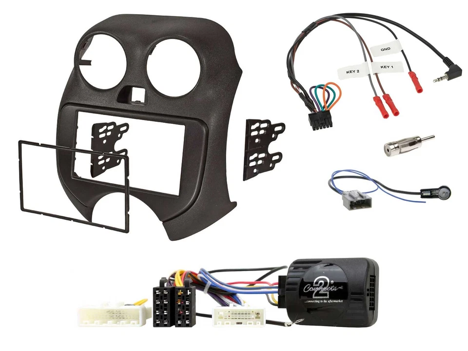 JVC USB Bluetooth Lenkrad DAB 2DIN Autoradio für Nissan Micra ab 10 K13 Telefont - Bild 3 von 4