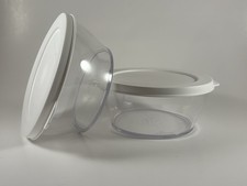 New! Tupperware Clearly Elegant  Bowl Set Of ...