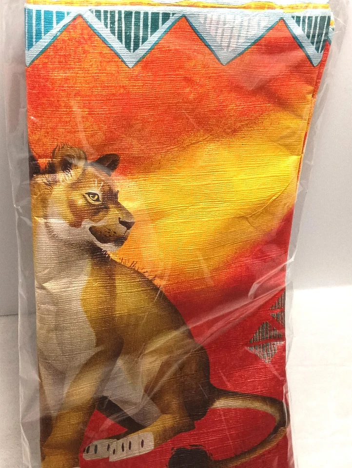 Disney The Lion King Birthday Party Paper Table Decorative Cover Simba 54 x 96 - Image 4 of 4