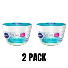 2X NIVEA Moisturizing Face Gel, Hydration Refreshing Smooth Skin 100ml/1 MEXICO