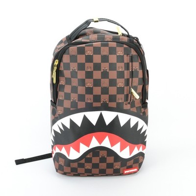Sprayground Shark The Hideout Sharks Leather Backpack Unisex