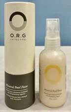 ORG Skincare Mineral Peel Face Spray Non Abrasive Exfoliant (2 fl oz) NIB!