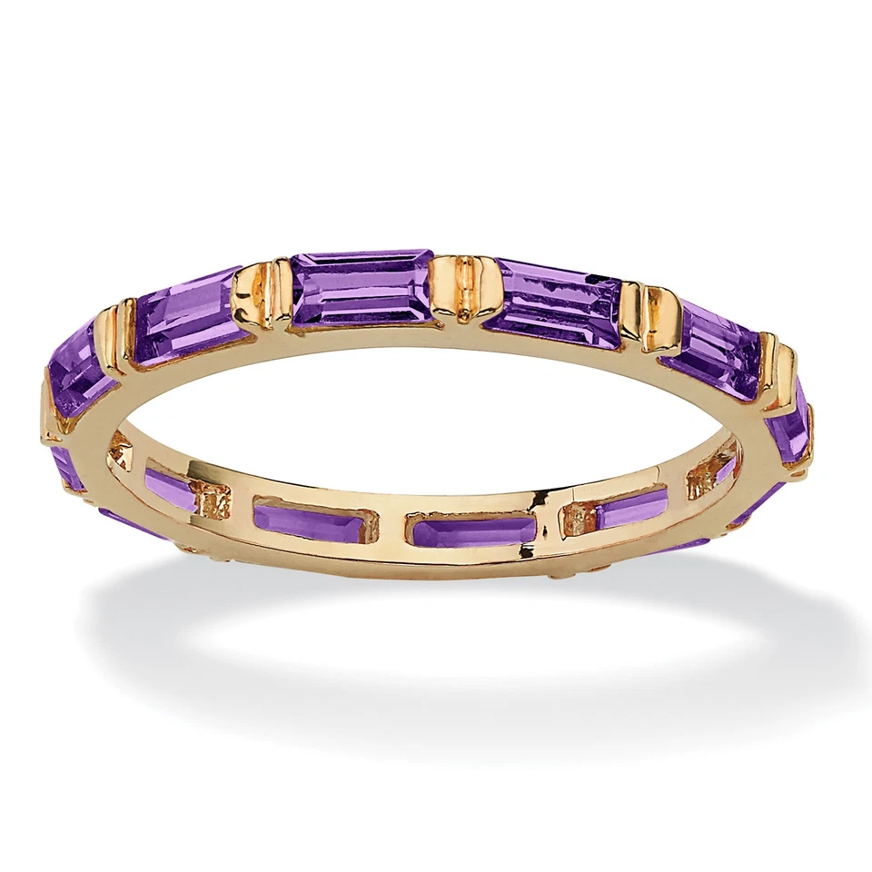 Birthstone Eternity Band Gold-Plated - Image 2 of 4