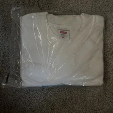 Supreme x Emilio Pucci Box Logo Tee "White Blue" T-shirt BOGO | SS21 | Size XL