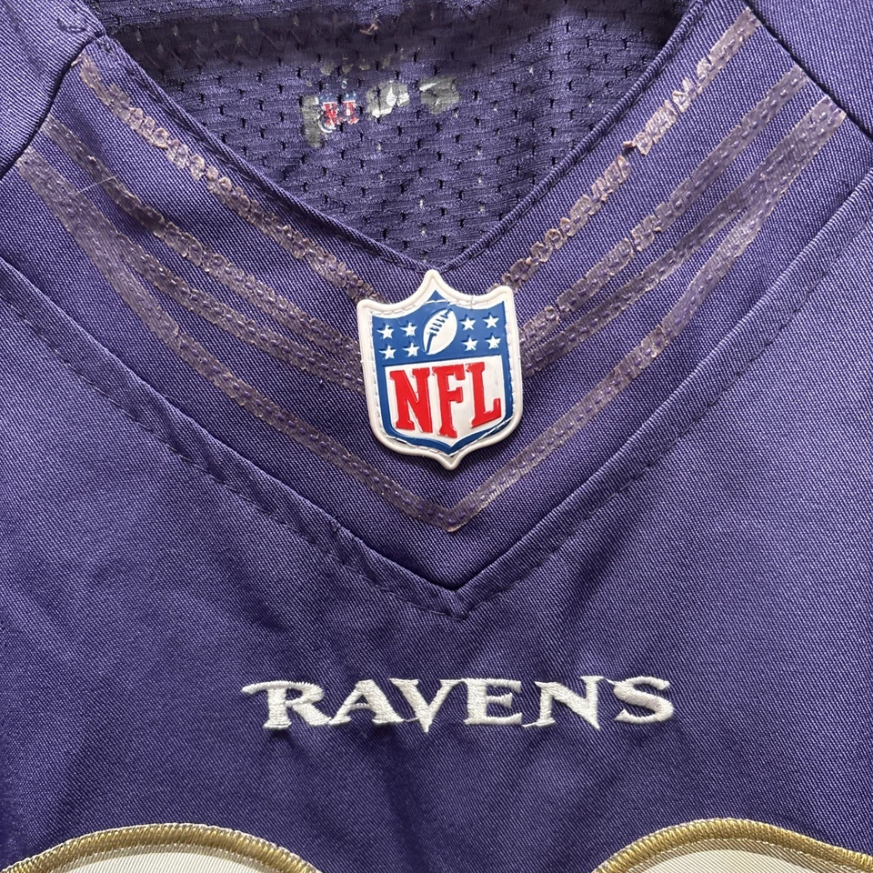 Camiseta deportiva Nike On Field auténtica Steve Smith SR de los Baltimore Ravens talla 48 grande Foto 3 de 4