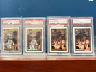 1992 Topps Collection: Michael Jordan All 4 card are PSA 10! #115 & 141 GOLD!!