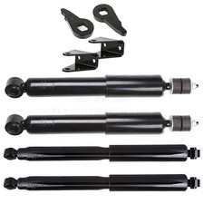 1-3 Front Leveling Lift Kit Full Set Shock Struts For 01-10 Silverado 2500 Hd