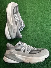 New Balance 990 V6 Grade School 5.5 / Women s Size 7 Castlerock Gray Suede