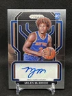 Miles Duece McBride 2021-22 Panini Prizm Basketball RC Auto Rookie Signatures