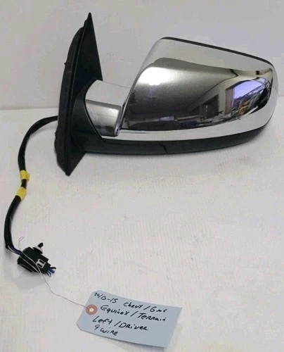 2010-2017 Chevrolet Equinox GMC Terrain LEFT DRIVER Chrome 9 wire 