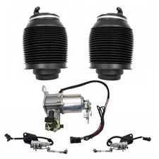 Rear Air Suspension Spring Bag Compressor Sensor Kit Set 5pc for 4Runner GX470