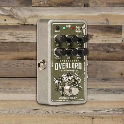 Open Box Electro-Harmonix Nano Operation Overlord Allied Overdrive Guitar Effect