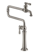 Kohler Artifacts K-99271-VS Deck Mounted Island Pot Filler Faucet Stainless NEW