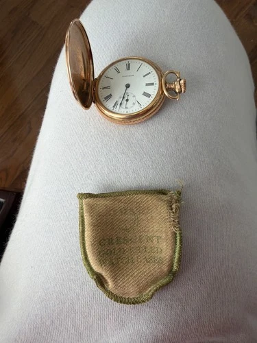 Antique Waltham Pocket Watch~Keystone Gold Fill Case~8388921
