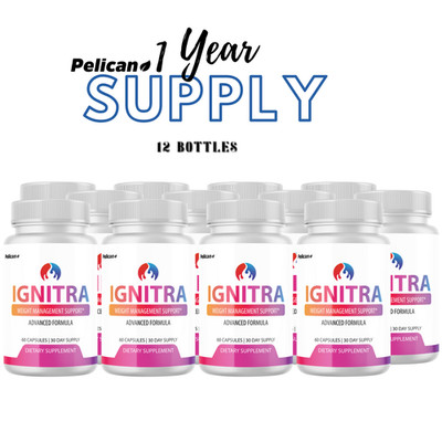 Ignitra- Keto & Weight Support- 12 Bottles- 720 Capsules