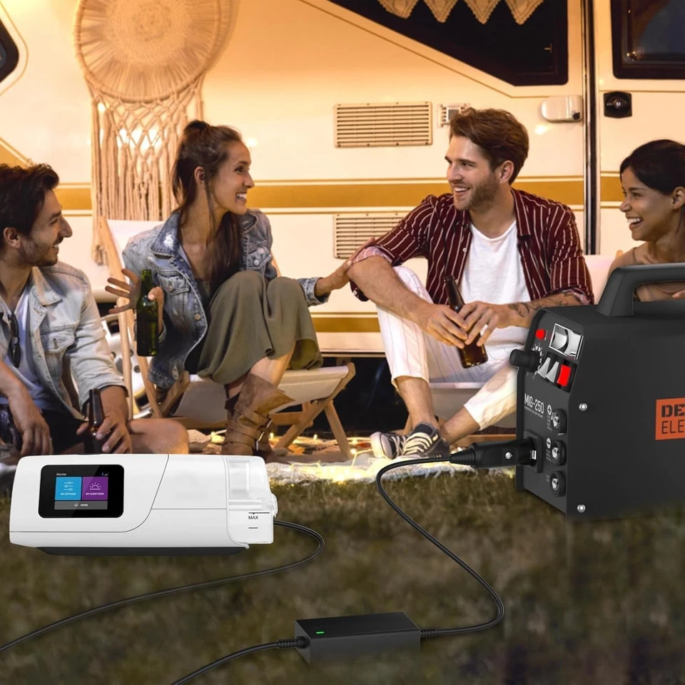 Cable de alimentación para Resmed Airsense 11, cargador de coche 12V-24V, adaptador de alimentación compatible Foto 3 de 4